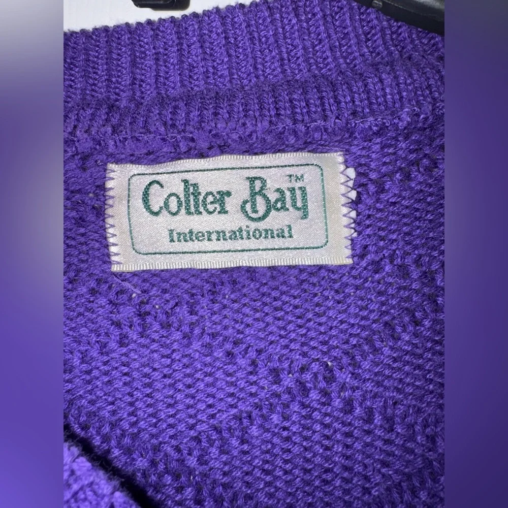 Vintage Purple Sweater!